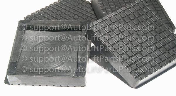 Square Rubber Arm Pads (4) for MAGNUM, PRO Lift, AMERICAN TIRE DISTRIBUTORS