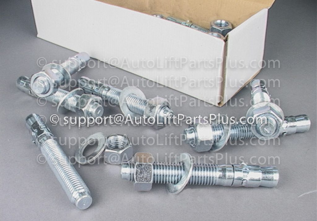 Wedge Anchors (20) for 2Post Surface Mount Auto Lifts