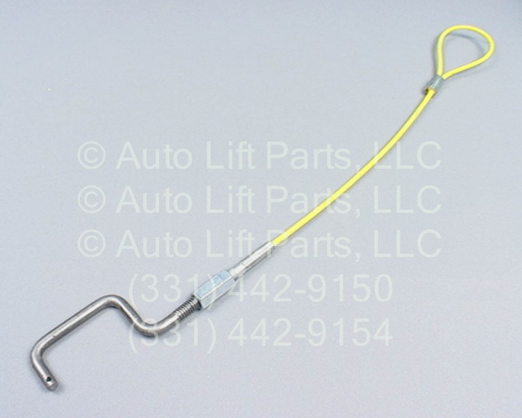 Manual Safety Lock Release Cable Assembly, VBM, Challenger