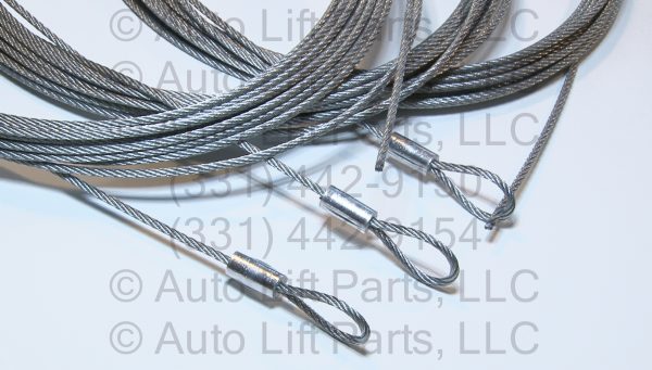 Lock Release Cables (3) 5595113 5595517; for BENDPAK 2-Post Lifts through 10K Capacity