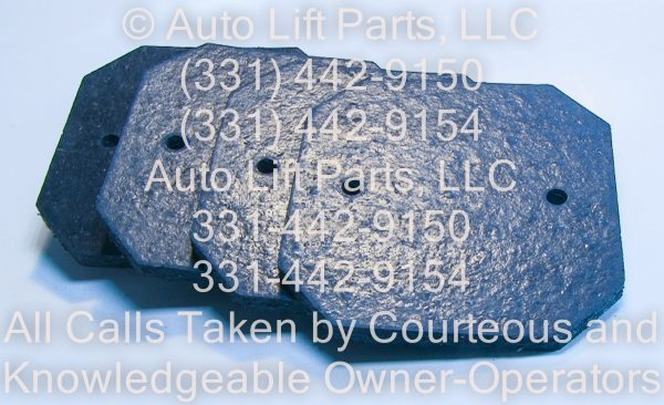 Rubber Arm Pads (4) for PMW / PRECISION METAL WORKS AUTO LIFTS / 141001