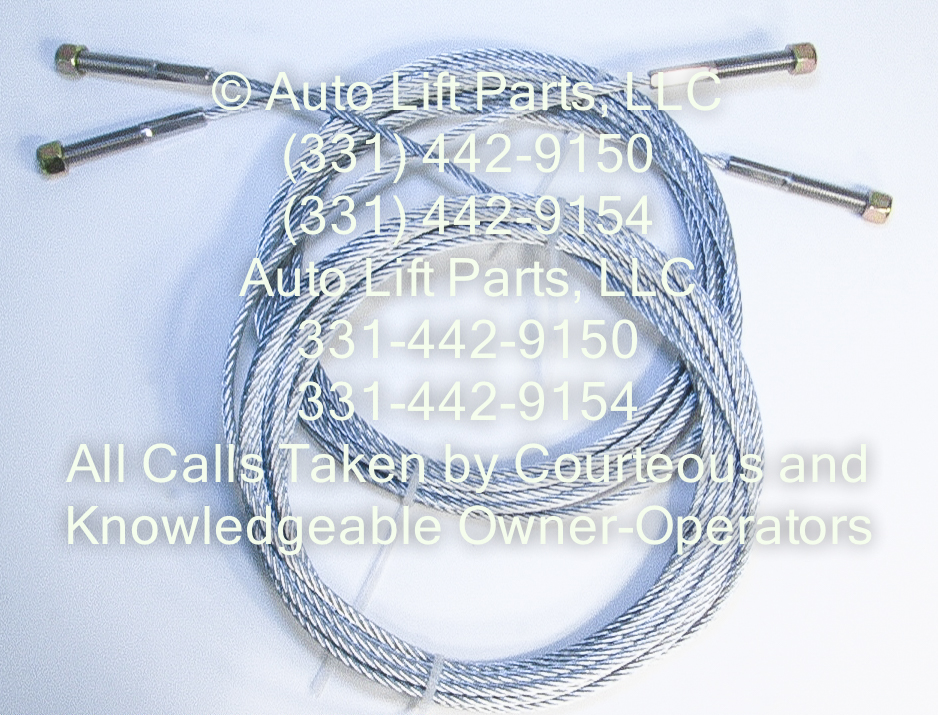 thumbnail image 2 of Rotary Lift N34 Equalizer Cable – Set Of 2 For SPOA9 1" Extended Height Lift 2 of 3